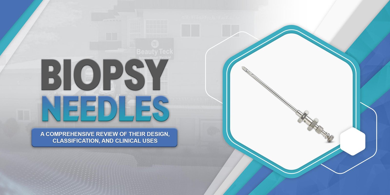 Biopsy Needles: A Comprehensive Review of Their Design, Classification, and Clinical Uses