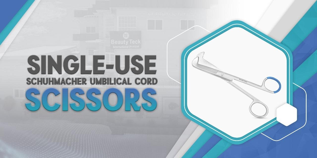 Single-Use Schuhmacher Umbilical Cord Scissors