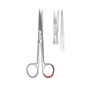 Non-Sterile Single Use Surgical Scissors Sharp/Sharp Straight 140mm